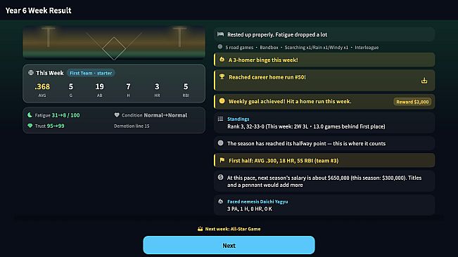 Baseball Life - Career Sim