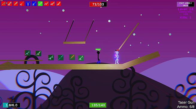 Stick Figure Combat - Legplates Large