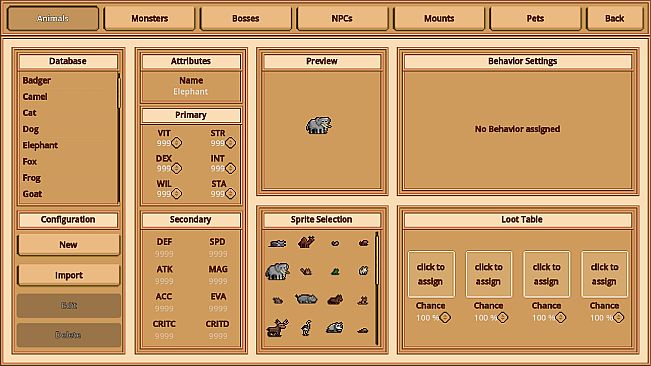 Fantasy World Manager