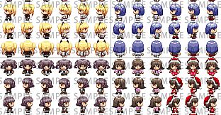 RPG Maker MV - Heroine Character Pack 3