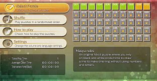 Puzzle by Nikoli W Masyu