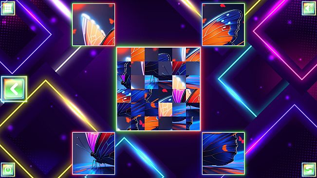 Neon Fantasy: Butterflies