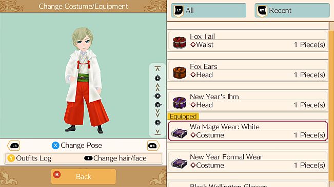 Wa-Style New Year Set - WorldNeverland - Daily Life in the Elnea Kingdom - Another Life Adventure