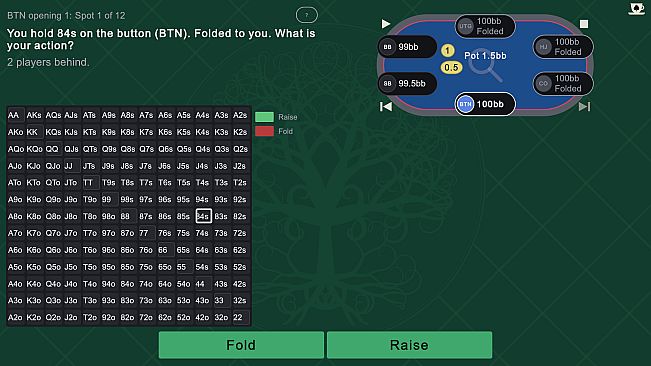 Tea Break Poker Trainer