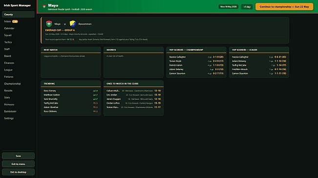 Irish Sport Manager