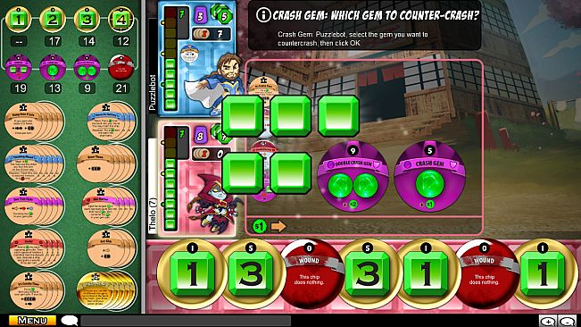 Puzzle Strike - Shadows Characters