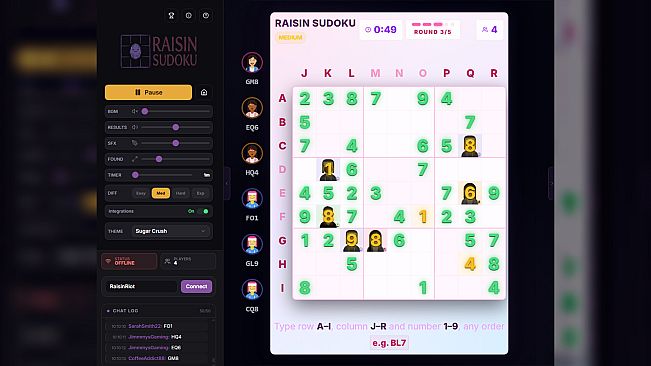 Raisin Sudoku