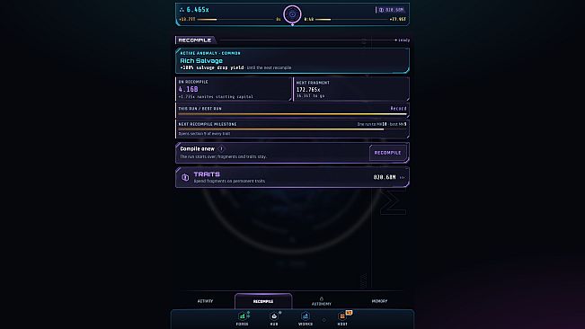 Sentient Core: Nanite Idle