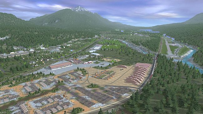 Trainz Route: Canadian Rocky Mountains - Columbia River Basin