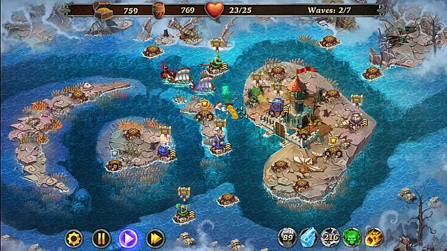 Fort Defense - Bermuda Triangle