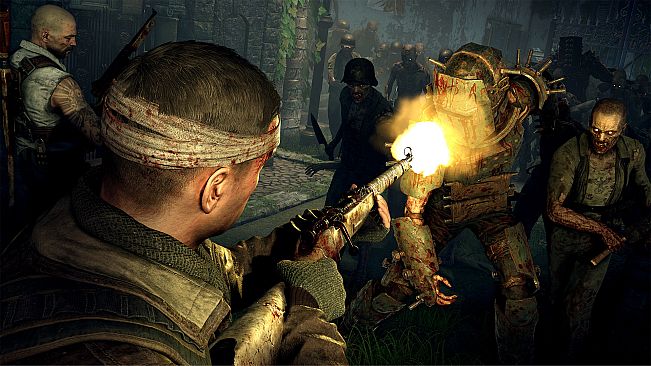 Zombie Army 4: Armoured Giant Weapon Skins