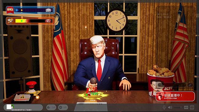 Trump Goes Live!