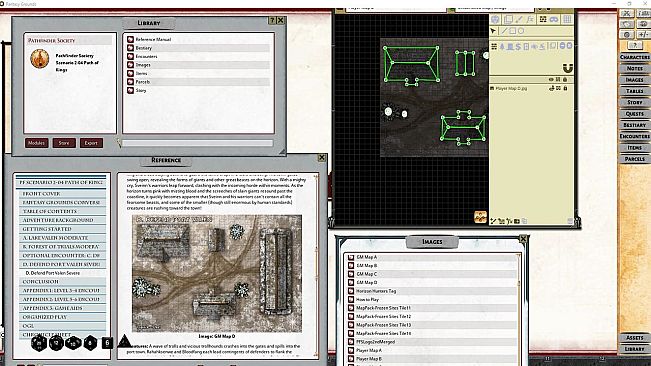 Fantasy Grounds - Pathfinder 2 RPG - Pathfinder Society Scenario #2-04: Path of Kings