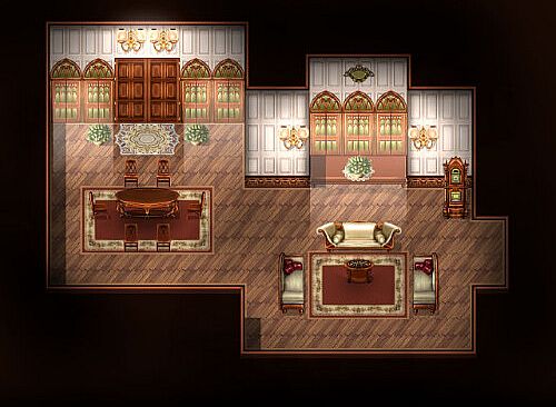 RPG Maker MZ - KR Victorian Mansion Tileset