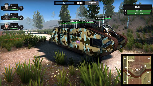 Armored Battle Crew [World War 1] - Tank Warfare and Crew Management Simulator