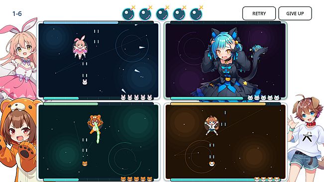 4 SCREENS, 1 SHOT