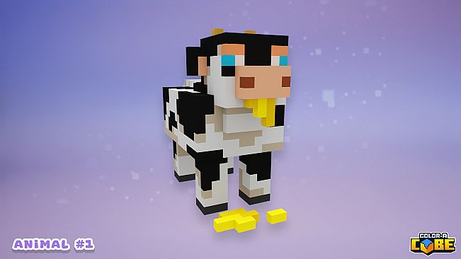 Color-A-Cube - Farm Animal Pack #1