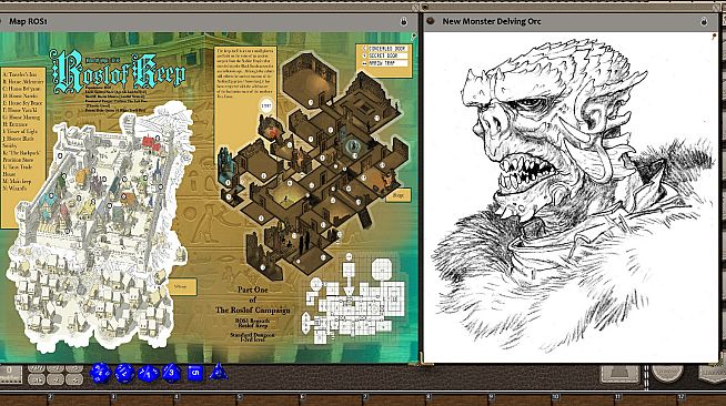 Fantasy Grounds - The Folio: The Complete Roslof Keep Campaign (5E)