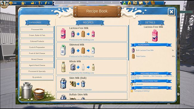 Dairy Empire: Production Simulator