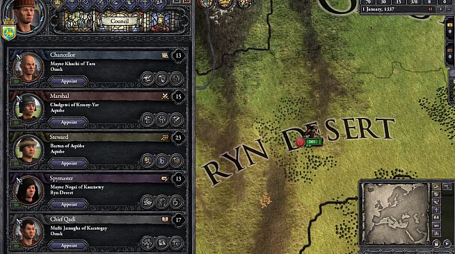 Crusader Kings II: Mongol Faces