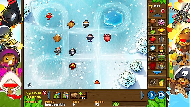 Bloons TD 5 - Samurai Ninja Monkey Skin