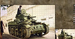 Pixel Puzzles WW2 Jigsaw - Pack: French Tanks
