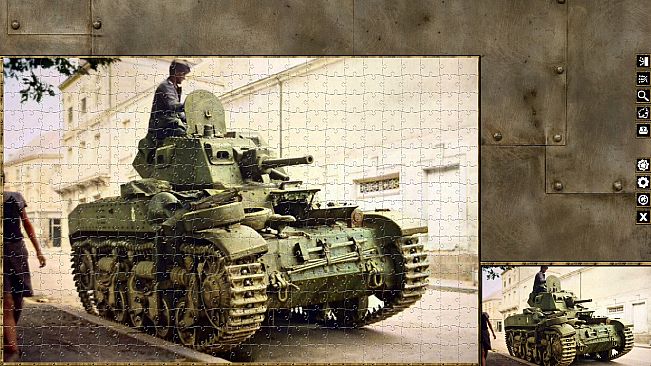 Pixel Puzzles WW2 Jigsaw - Pack: French Tanks