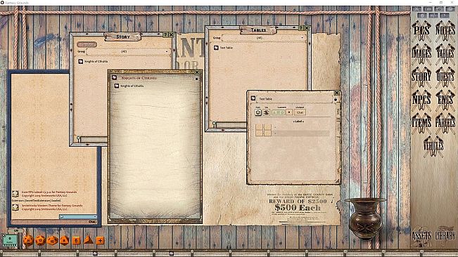 Fantasy Grounds - FG Theme - Western