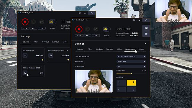 Gecata by Movavi 5 - Game Recording Software