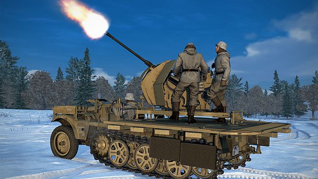 IL-2 Sturmovik: Sd.Kfz. 10/5 Flak 38 Anti-Aircraft Gun