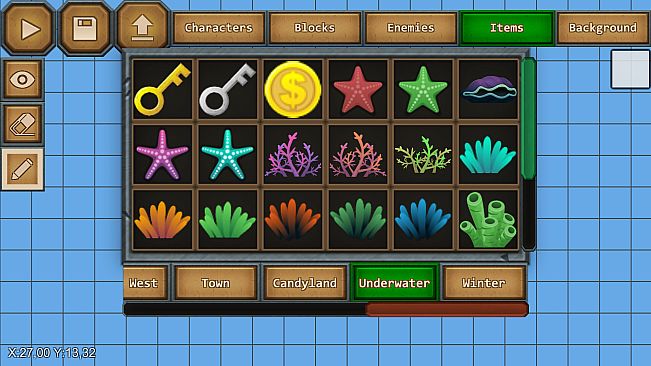 Underwater Theme for Epic Game Maker