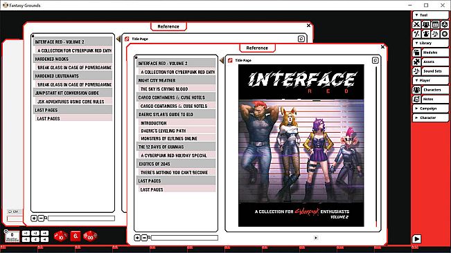 Fantasy Grounds - Cyberpunk RED - Interface RED Volume 2