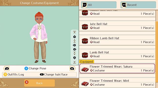 Flower Trimmed Wear - WorldNeverland - Daily Life in the Elnea Kingdom - Another Life Adventure