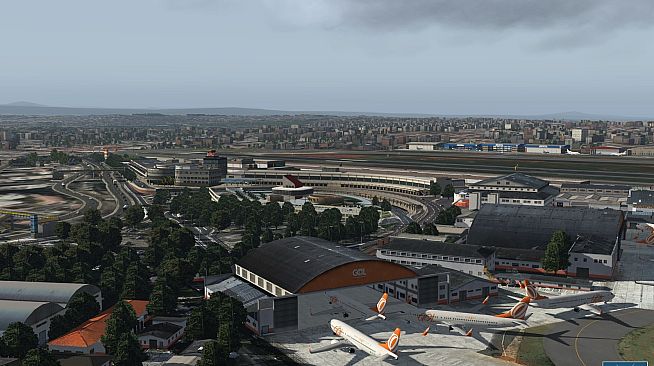 X-Plane 11 - Add-on: Globall Art - SBSP - Congonhas Airport