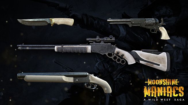 Moonshine Maniacs: Black and White Skins