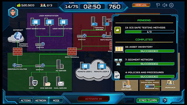 ThreatGEN: Red vs. Blue