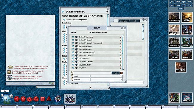 Fantasy Grounds - Hellfrost - The Blood of Godhammer (Savage Worlds)