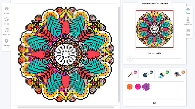 Pixel Art Coloring Book
