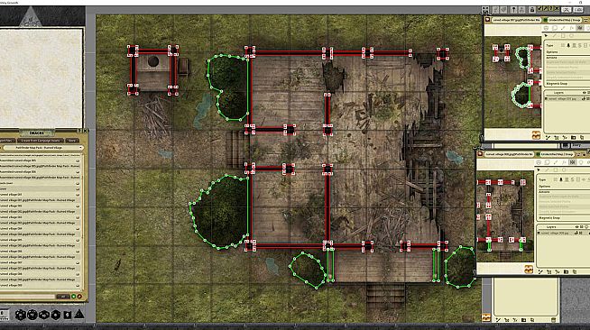 Fantasy Grounds - Pathfinder RPG - Map Pack - Ruined Village