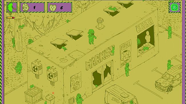 Hidden Cats vs Zombies