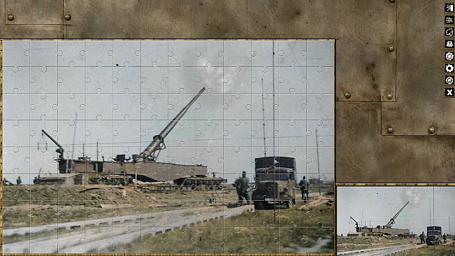 Pixel Puzzles WW2 Jigsaw - Pack: German Railway Guns