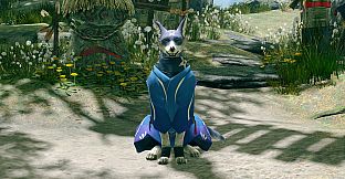 MONSTER HUNTER RISE - "C Floral Yukata" Palamute layered armor piece