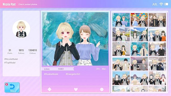 MODEL Debut3 #nicola