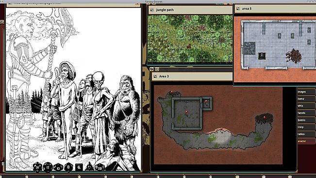 Fantasy Grounds - Mutant Crawl Classics #10: Seeking the Post-Humans