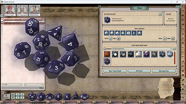 Fantasy Grounds - Enviro Dice Pack