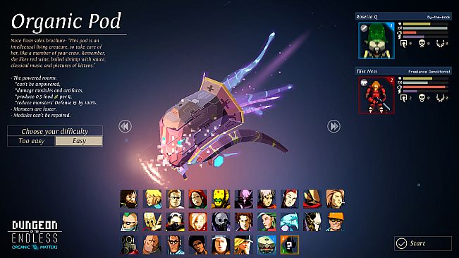 Dungeon of the ENDLESS - Organic Matters Update