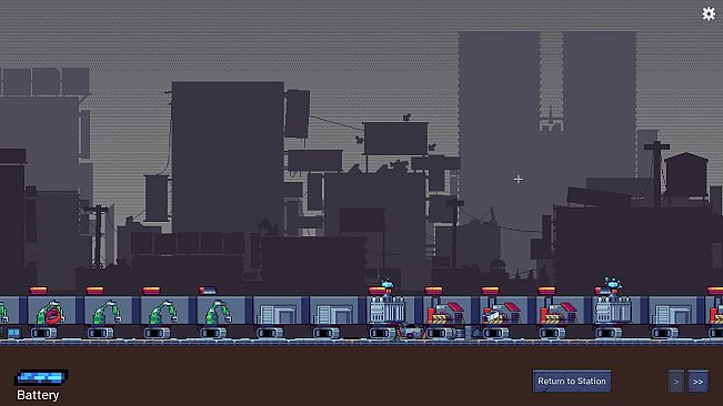 Factory on a Train