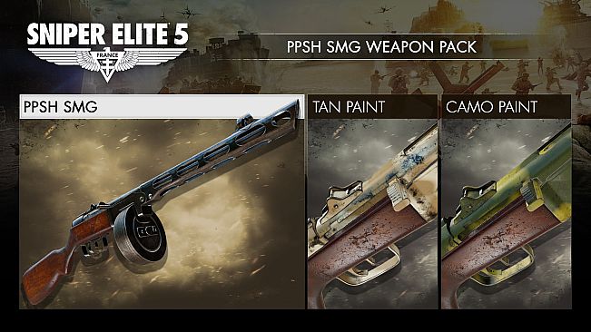 Sniper Elite 5 : Landing Force Mission and Weapon Pack
