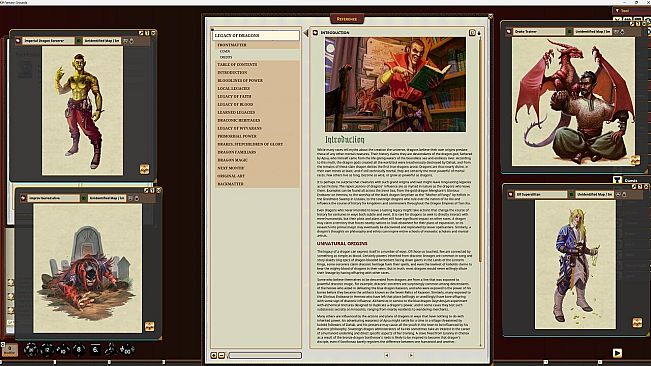 Fantasy Grounds - Pathfinder RPG - Pathfinder Companion: Legacy of Dragons
