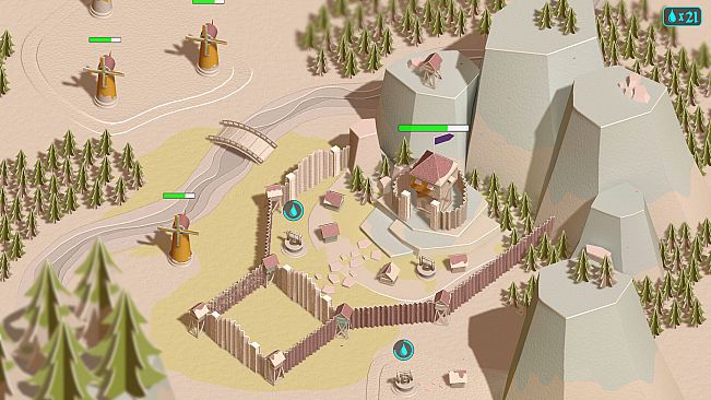 Paper Castle: Tower Defense & Firefighting
